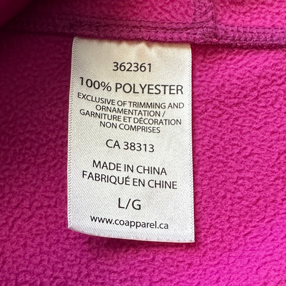 Cloudveil Women’s Fuchsia Full-Zip Hoodie - Picture 4 of 5